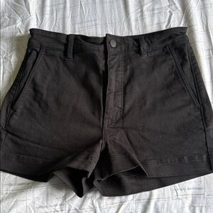 Everlane Women's High Waist Charcoal Shorts